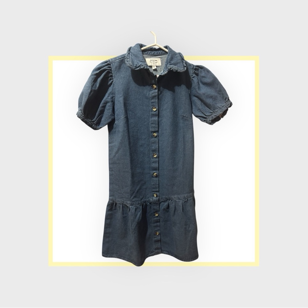 Miss Selfridge - Blue Denim Dress - NEW